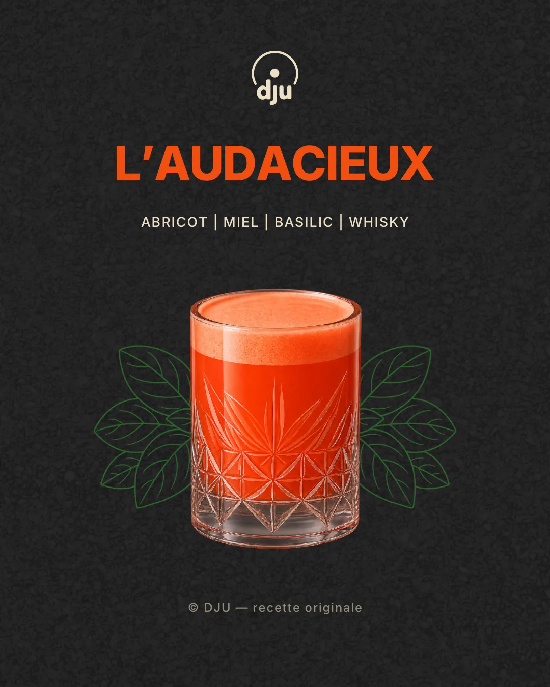 L'Audacieux — recette saisonnière